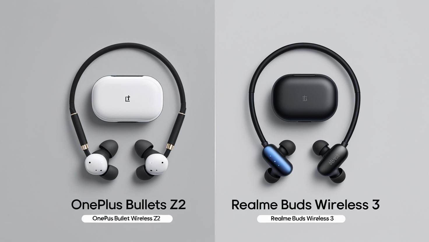OnePlus Bullets Wireless Z2 vs Realme Buds Wireless 3