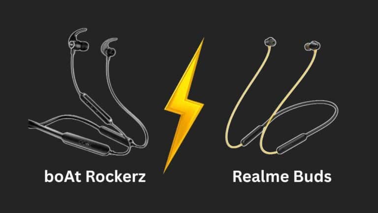 boAt Rockerz vs Realme Buds