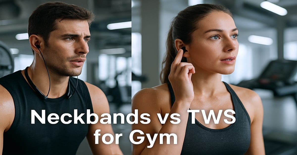 Neckbands vs TWS for Gym