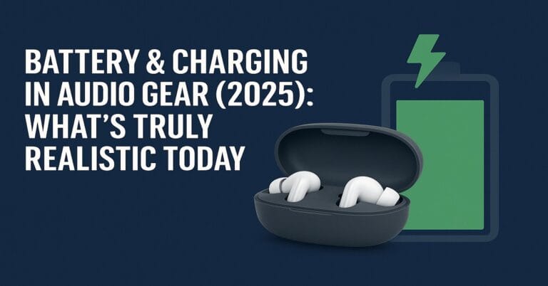 Battery & Charging Audio Gear