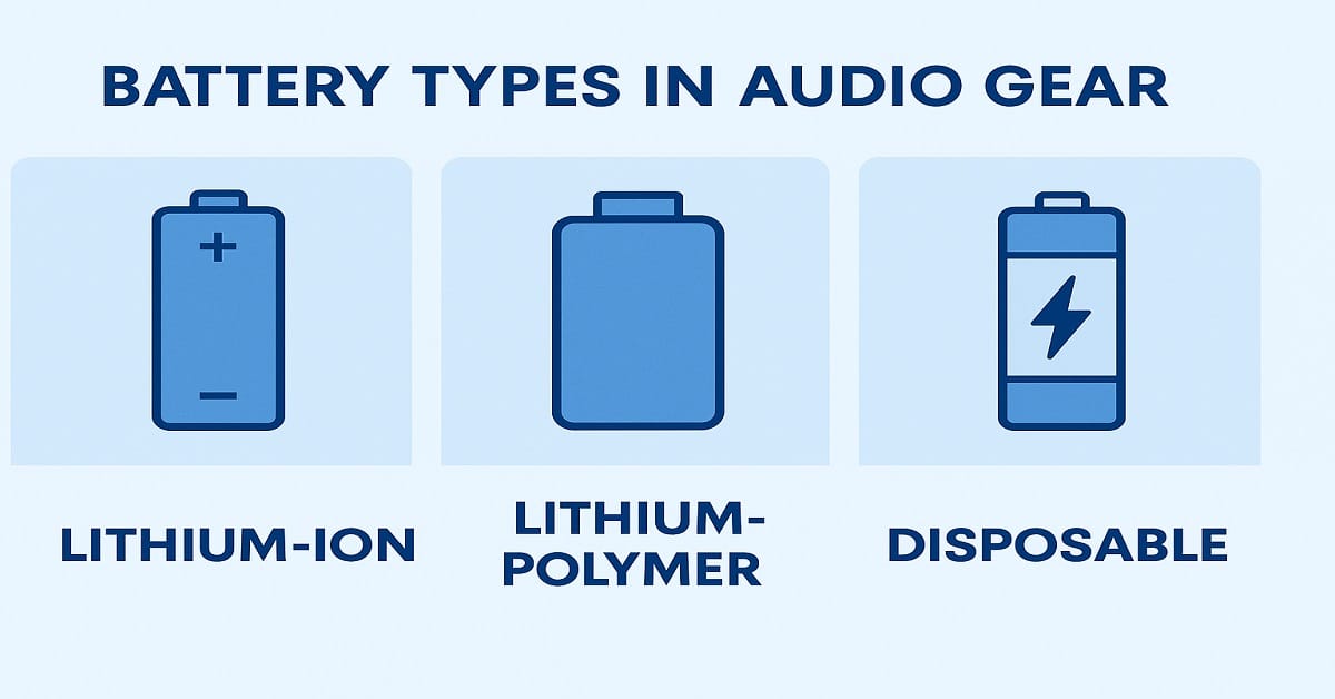 Battery & Charging Audio Gear_2 Battery & Charging Audio Gear