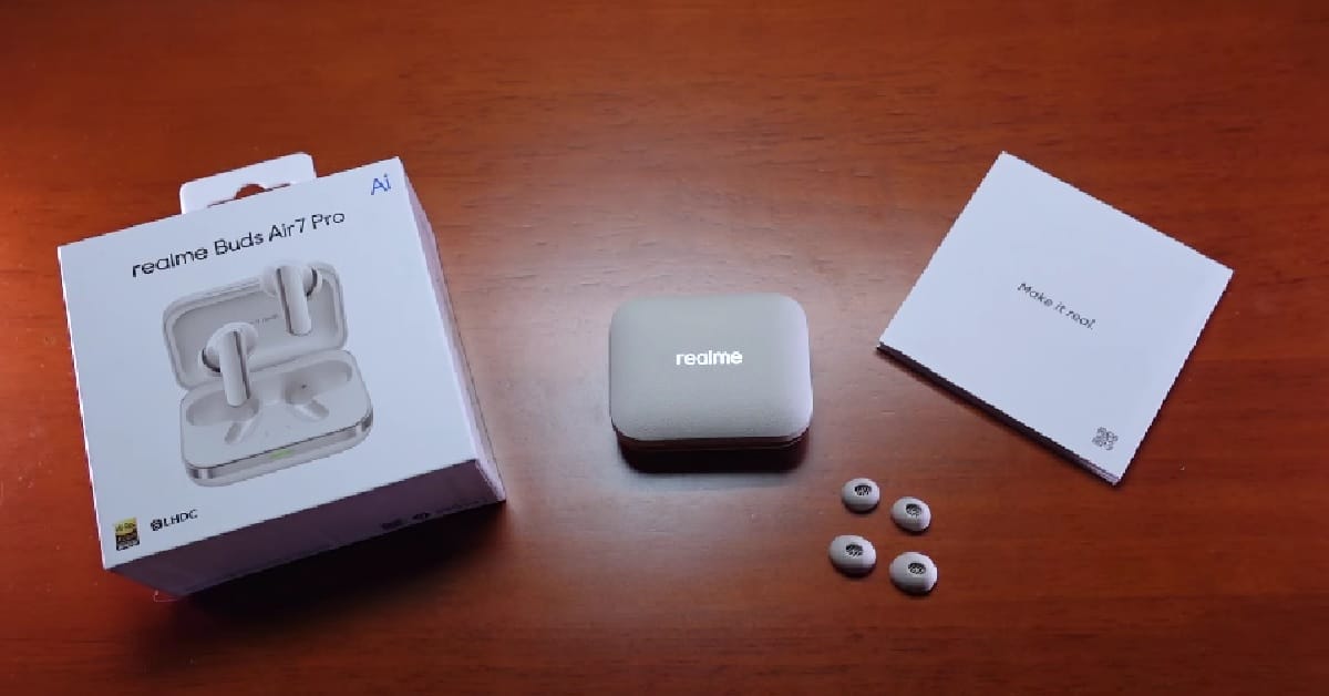 realme buds air 7 pro_2 realme buds air 7 pro in-box items