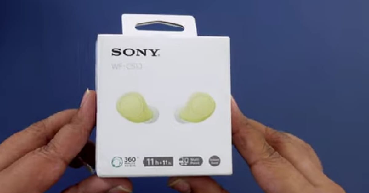 Sony Wf-C510 box