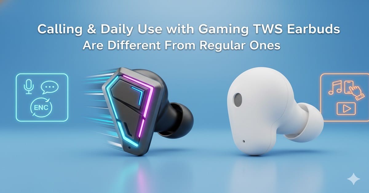 Gaming TWS Earbuds Calling