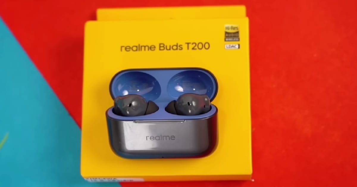 Realme Buds T200 Box Realme Buds T200 Box