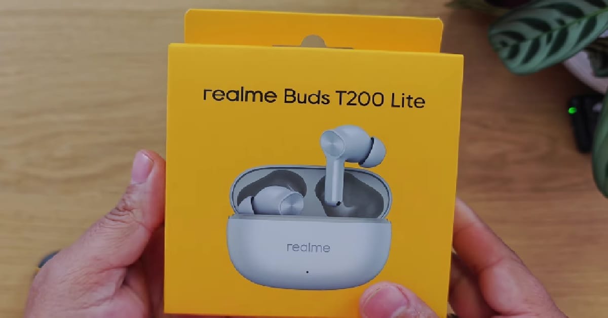 Realme Buds T200 Lite Box
