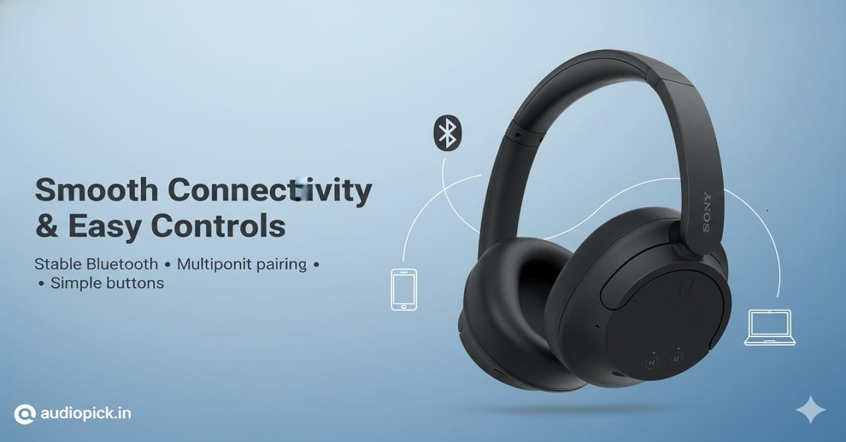 Sony WH-CH720N Connectivity sony wh-ch720n connectivity