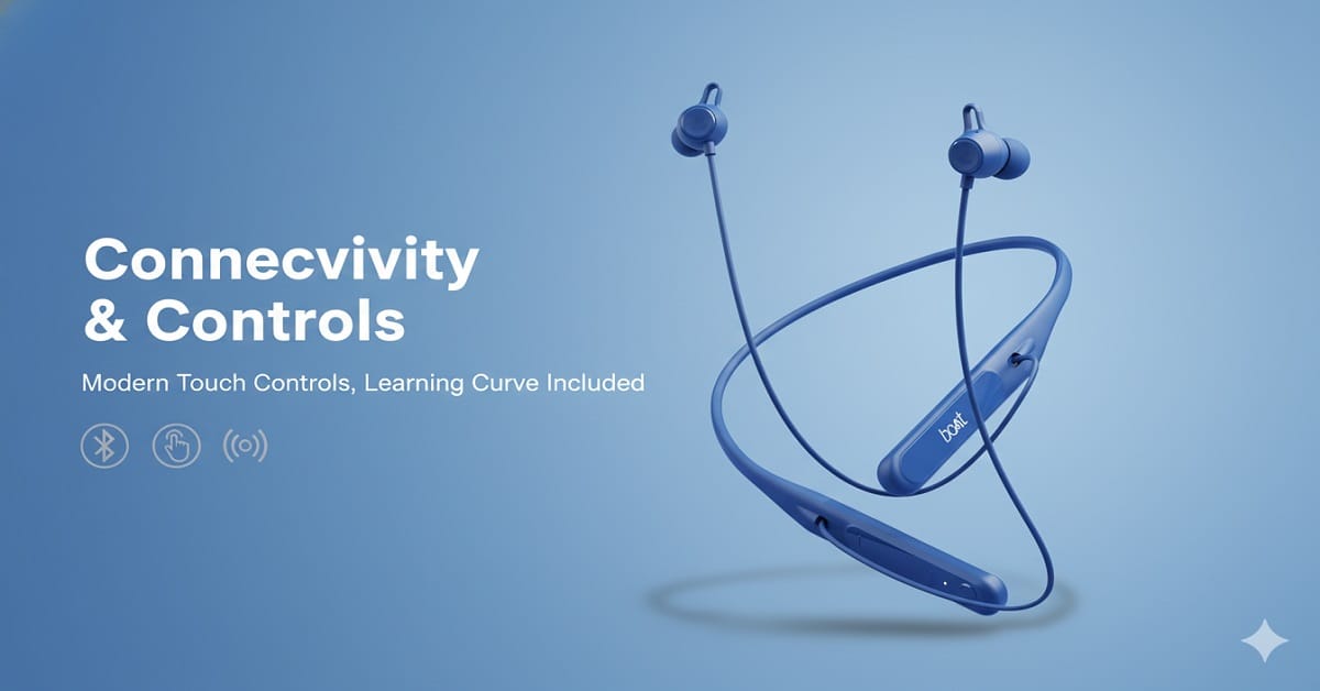 boAt Rockerz 255 Touch Controls