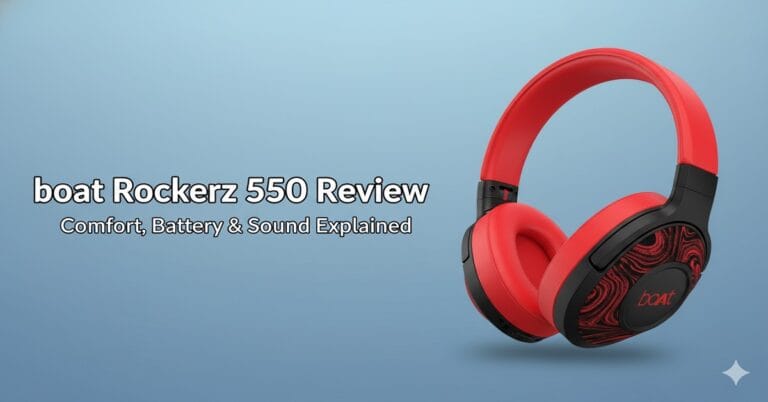 boAt Rockerz 550 Review