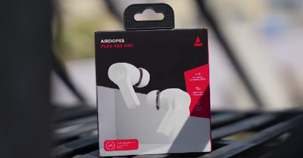 boat airdopes flex 454 anc with box