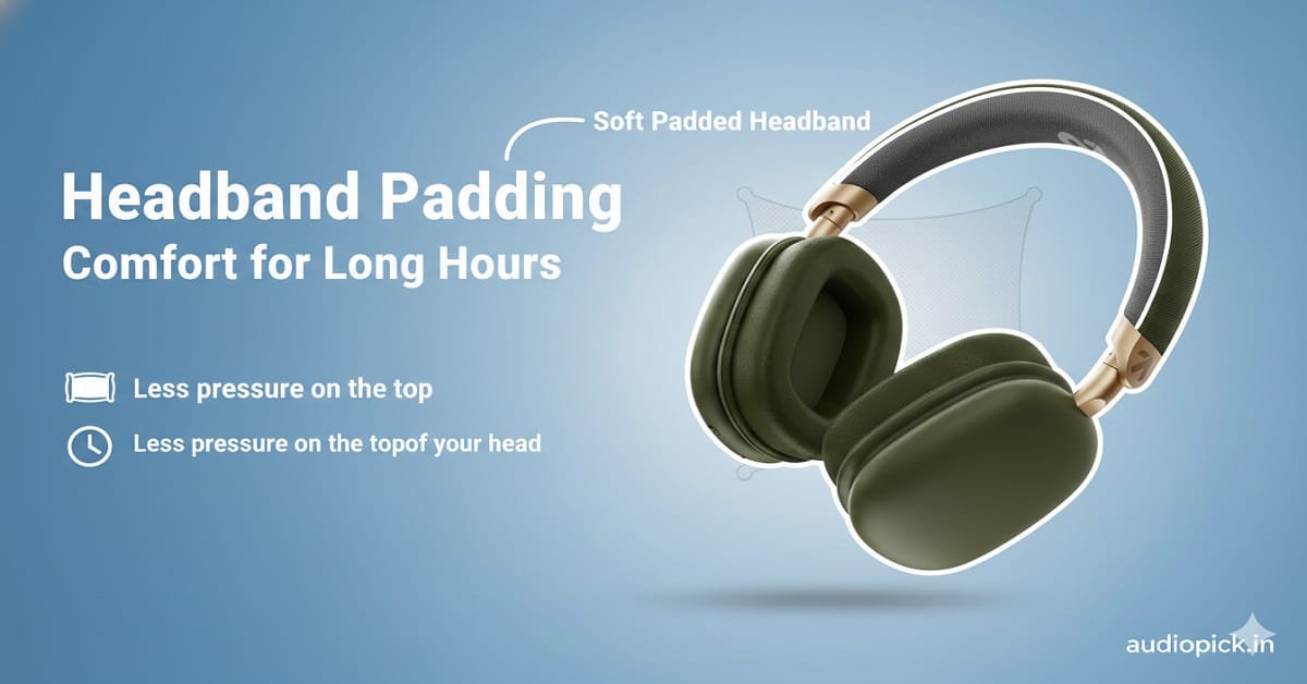 BOULT Fluid X Headphones Padding
