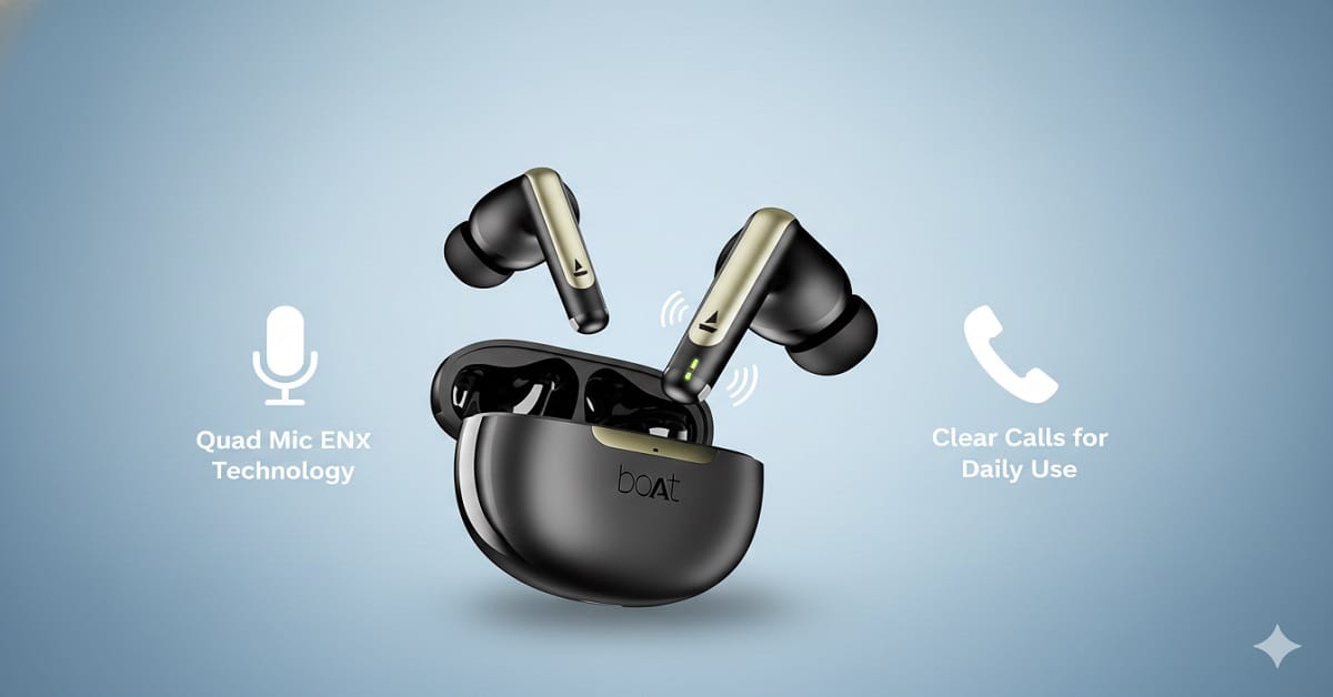 Boat Airdopes 141 Elite ANC Calls