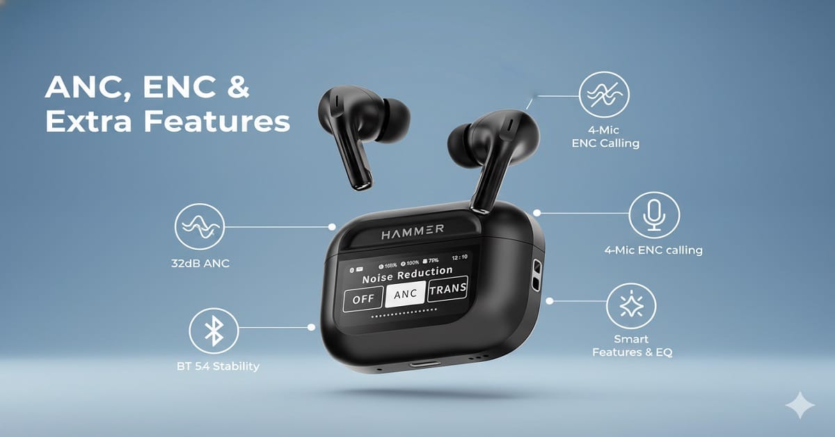 Hammer Screen TWS Features Hammer Screen TWS Features