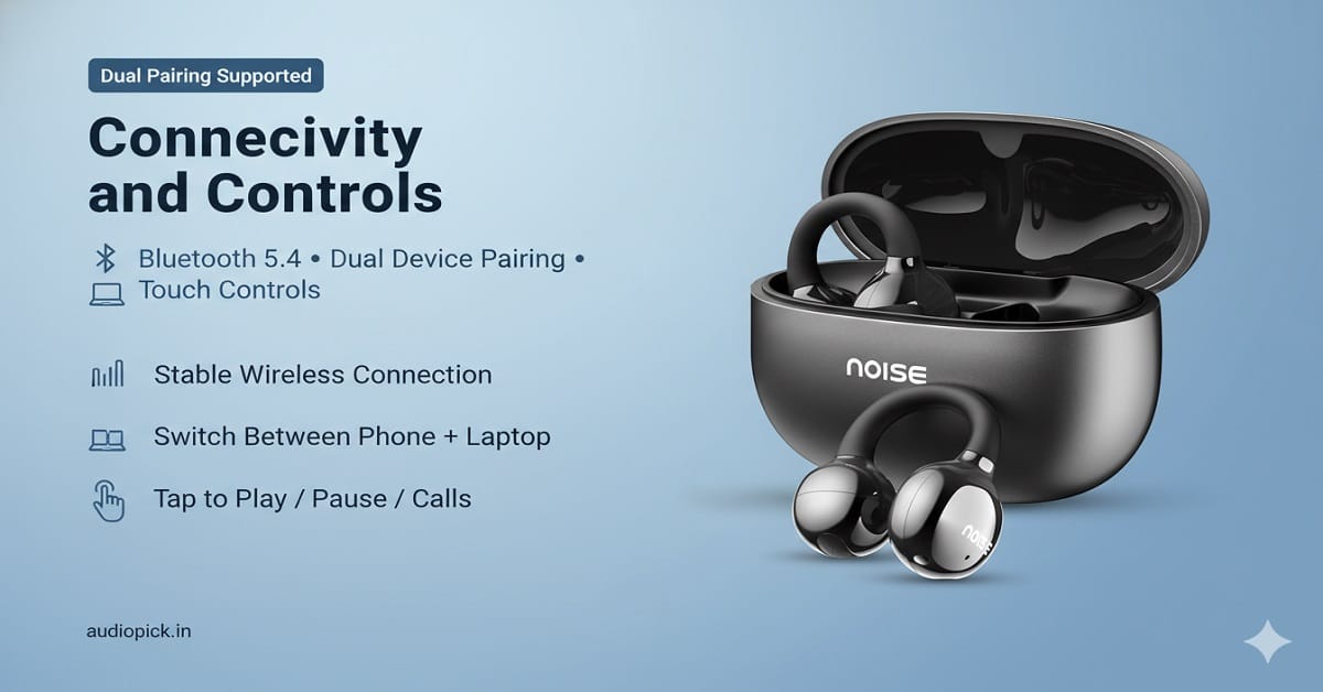 Noise Air Clips Controls