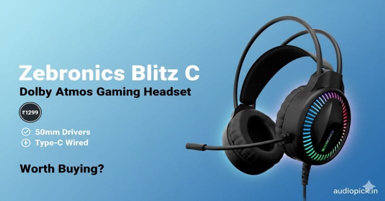 ZEBRONICS Blitz C Review