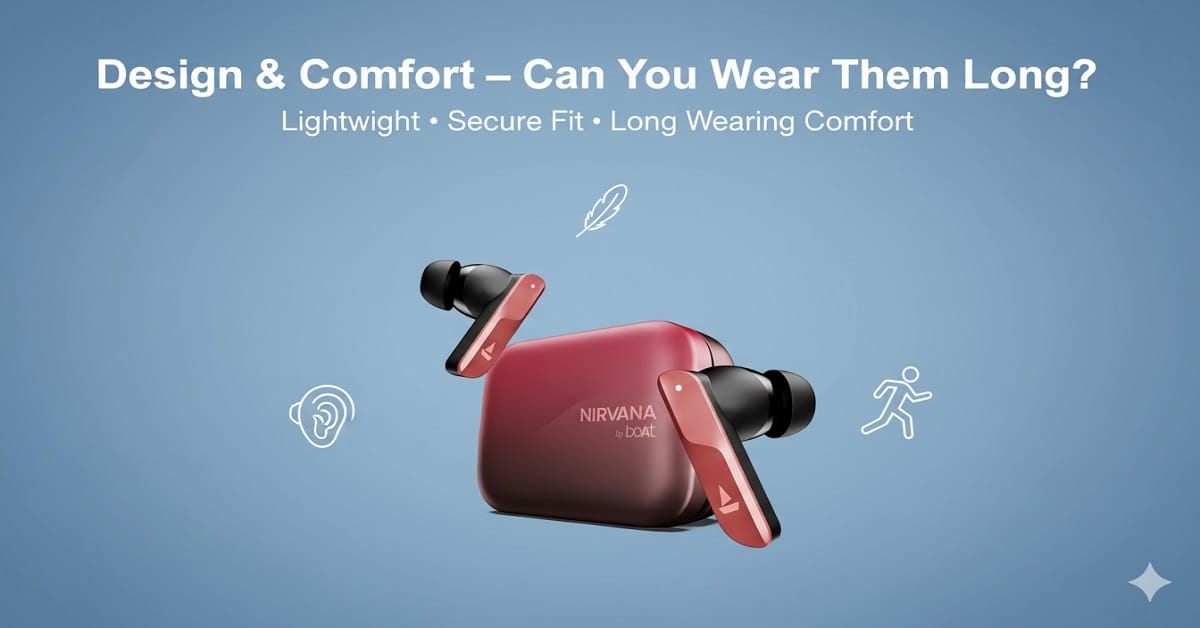 boAt Nirvana X TWS Comfort