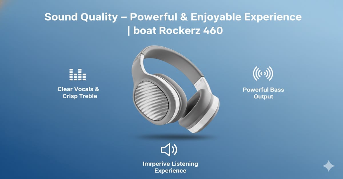 boAt Rockerz 460 Sound