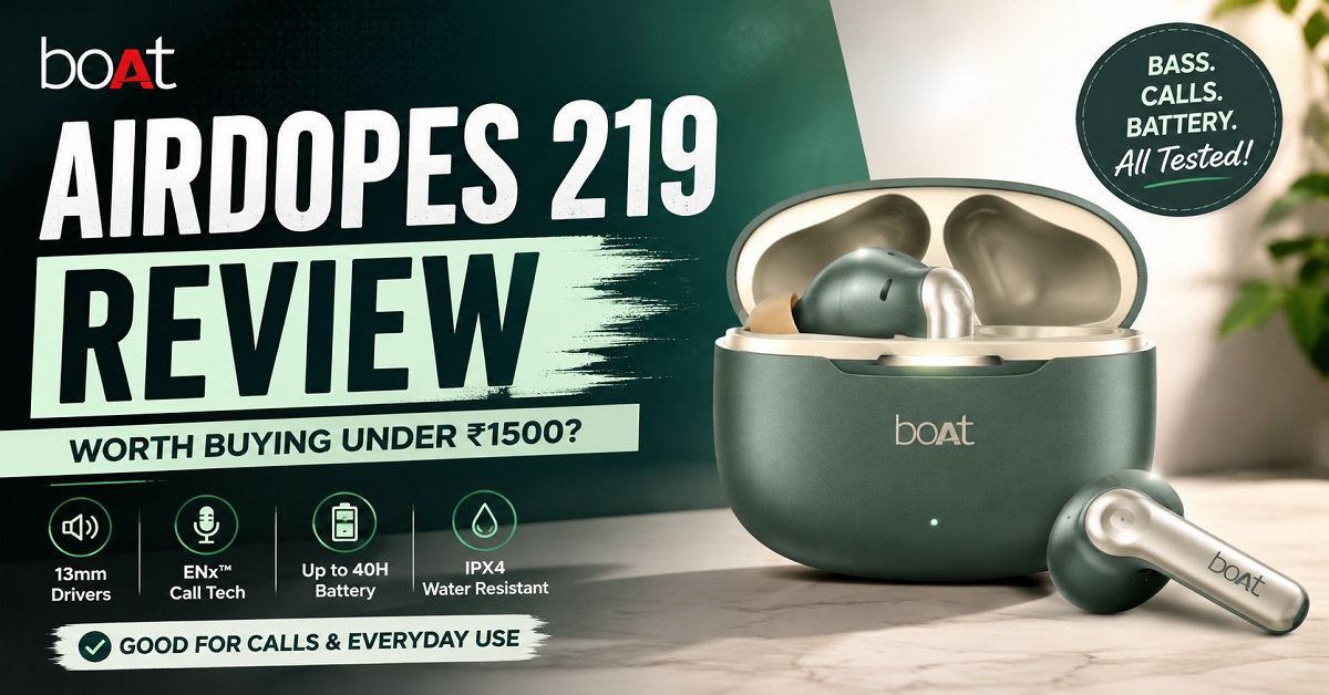 boat airdopes 219 Review 2