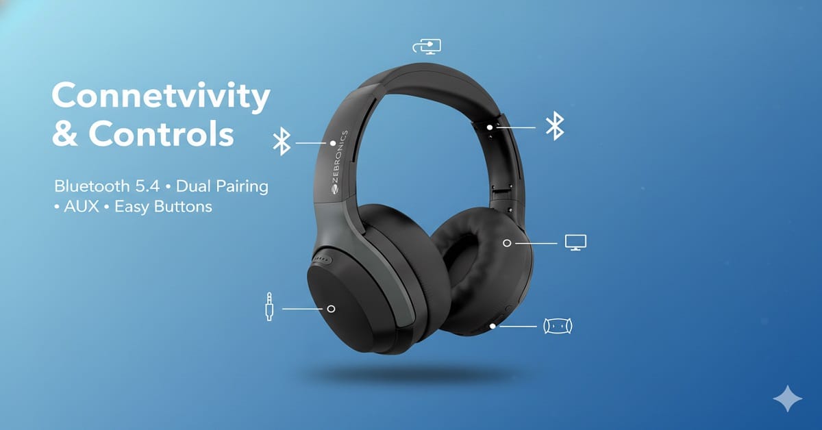 ZEBRONICS Duke Plus Controls