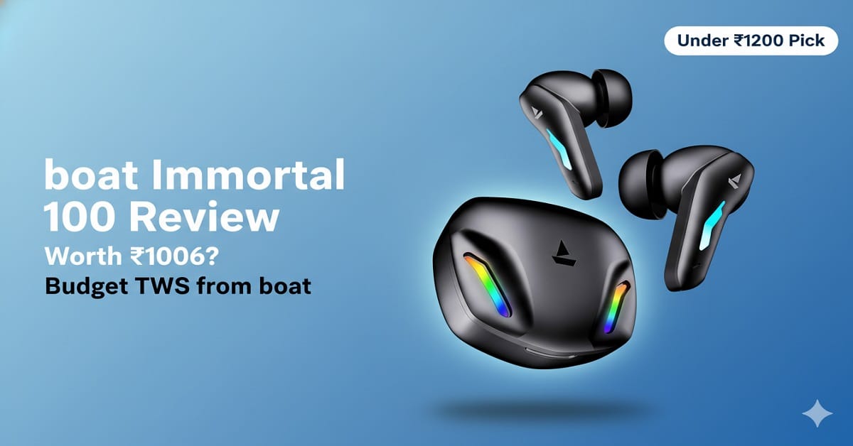 boAt Immortal 100 Review