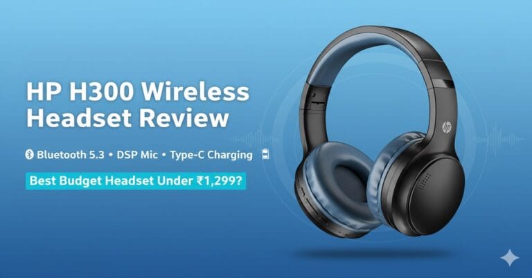 hp h300 wireless headset review