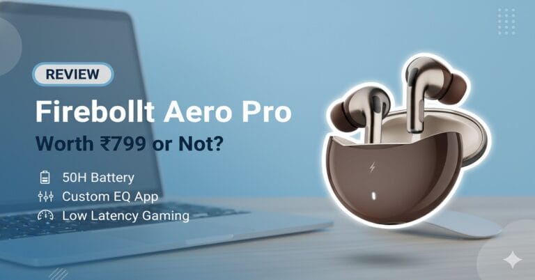 fireboltt aero pro Review