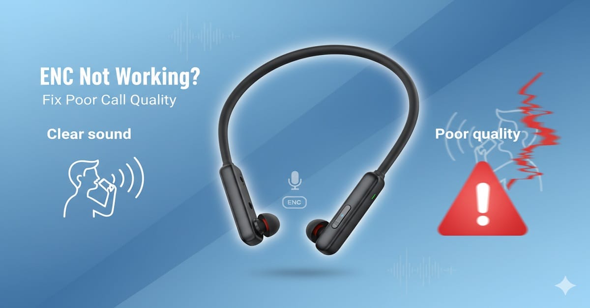 neckband ENC not working