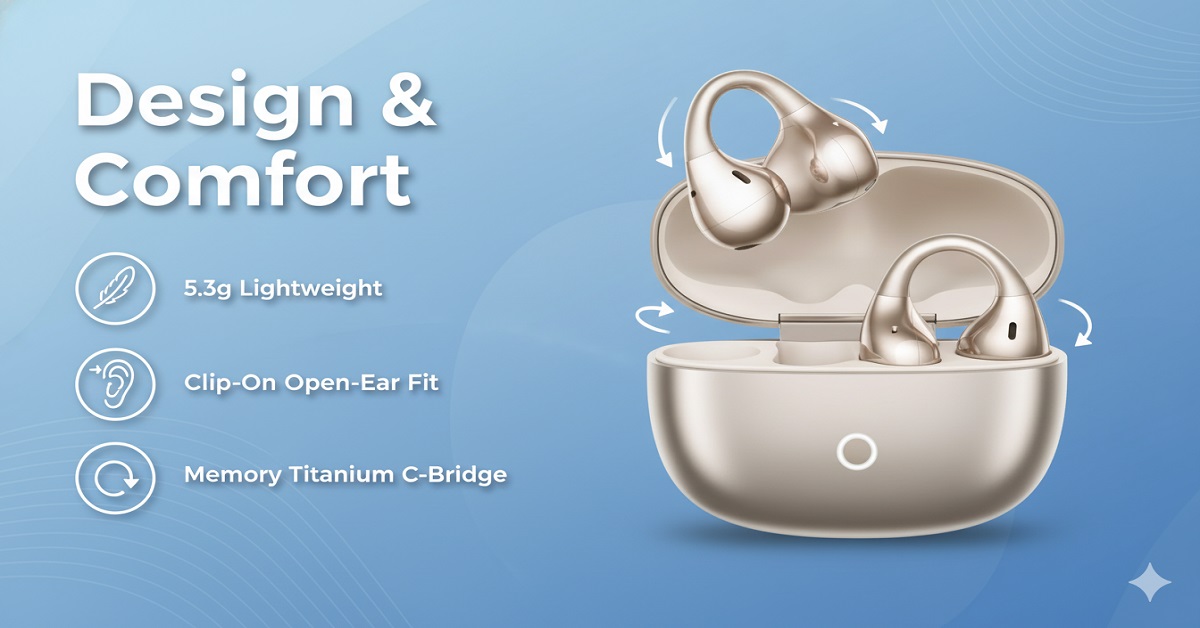 realme Buds Clip Design