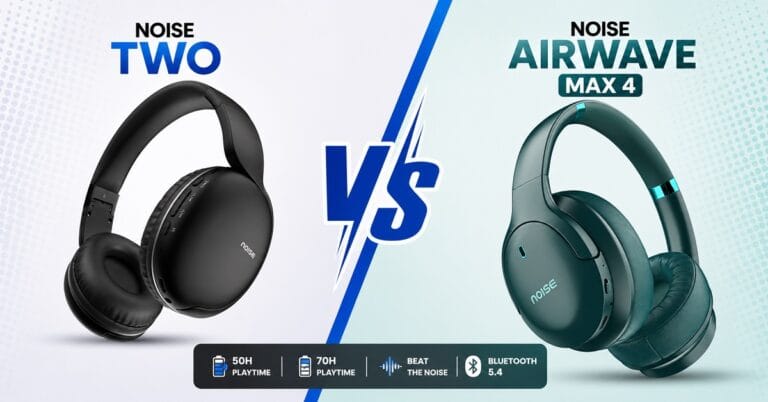 noise two vs noise airwave max 4 Comparison