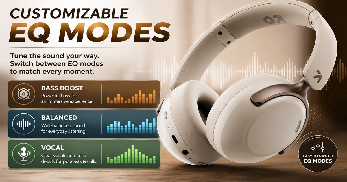 Goboult Soniq EQ modes