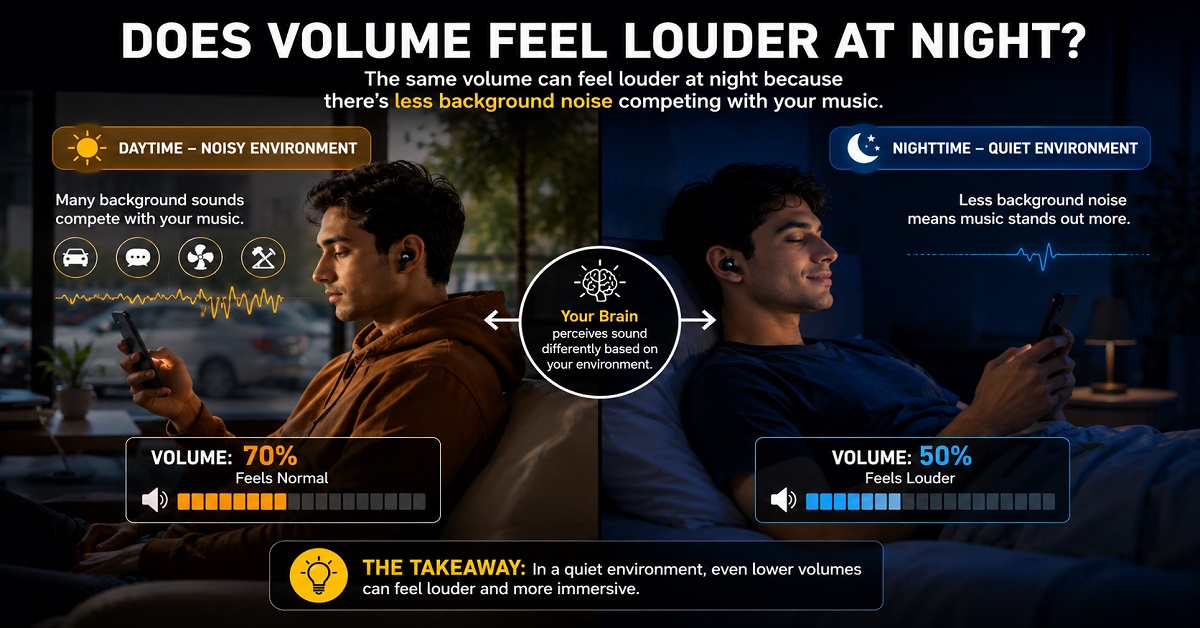 Why Earbuds Sound Better at Night loudsound