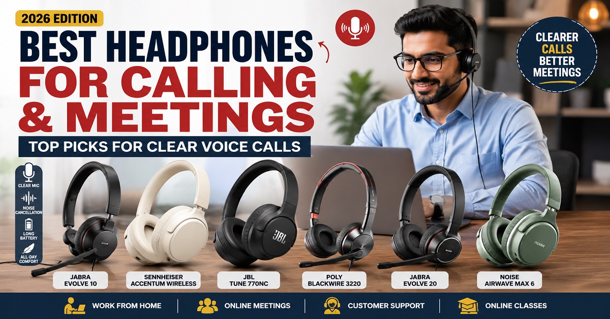 Best Headphones for Calling and Meetings in India