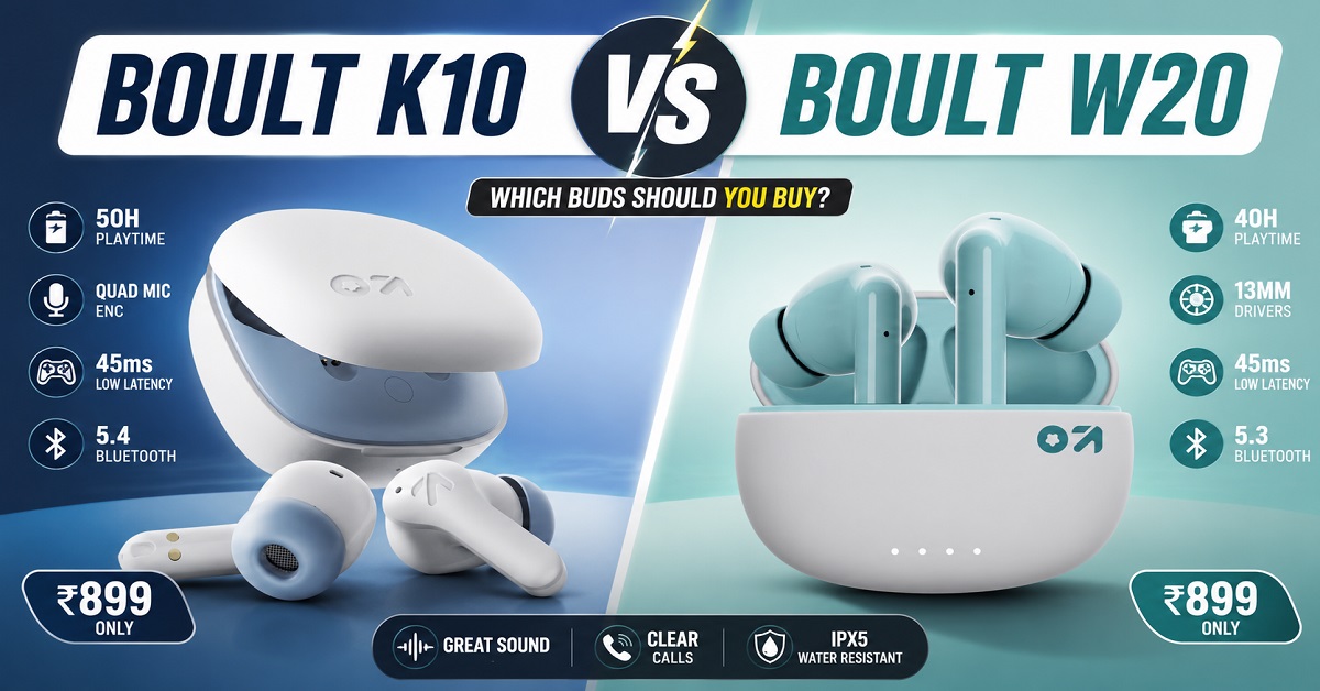 Boult K10 vs Boult W20