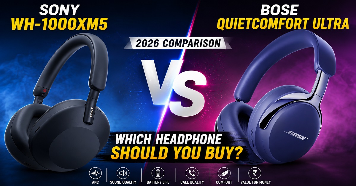 Sony WH-1000XM5 vs Bose QuietComfort Ultra