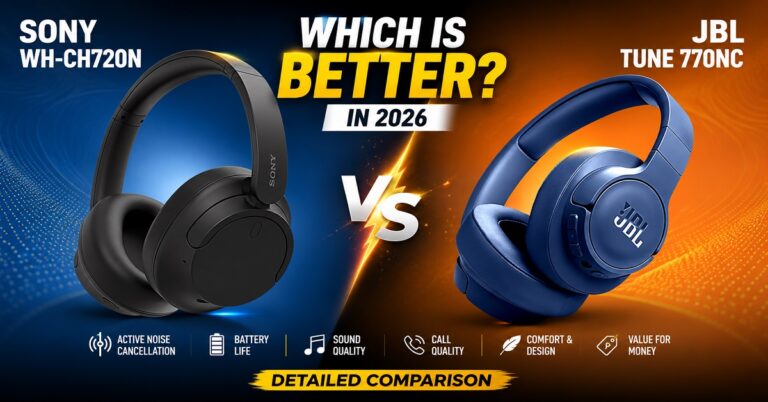Sony WH-CH720N vs JBL Tune 770NC