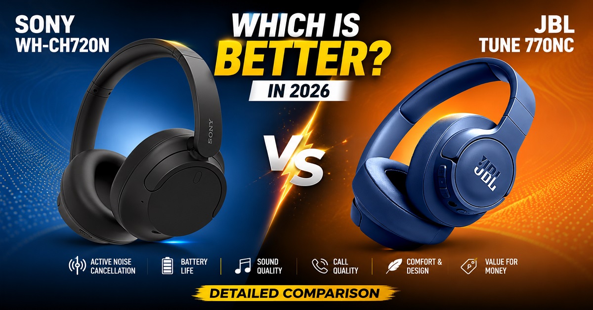Sony WH-CH720N vs JBL Tune 770NC