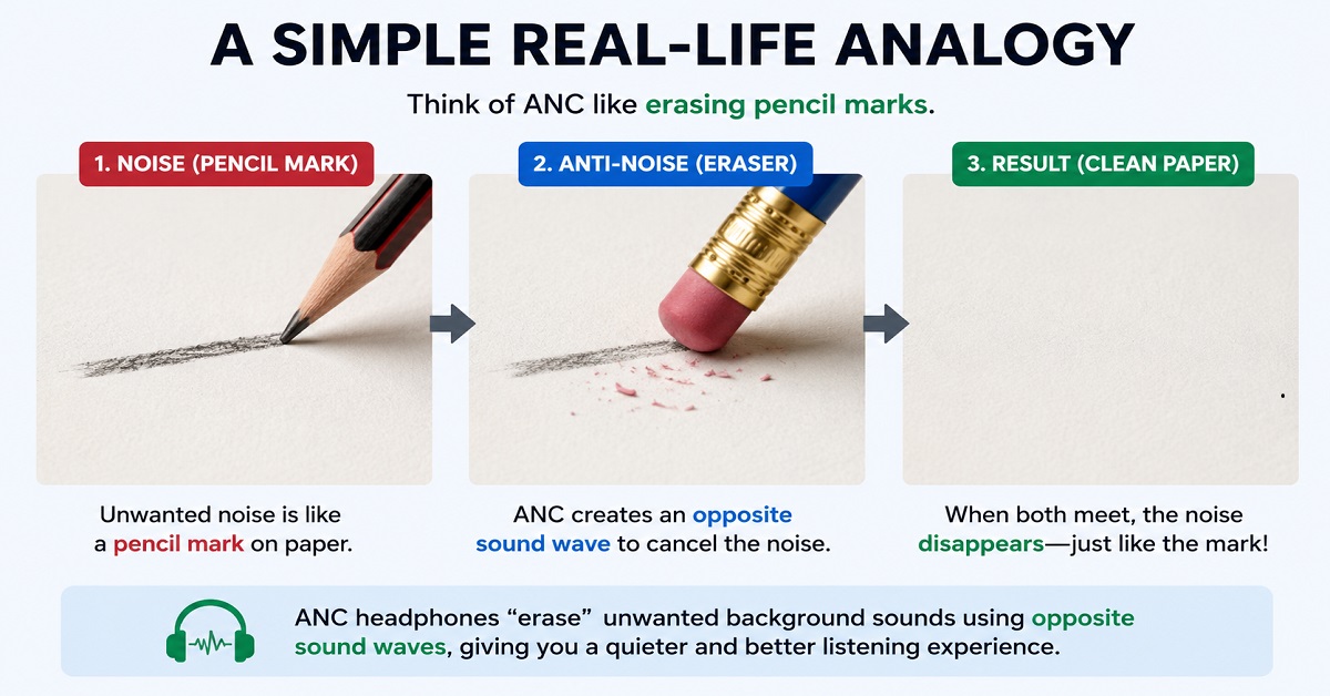 What Is ANC in Headphones example