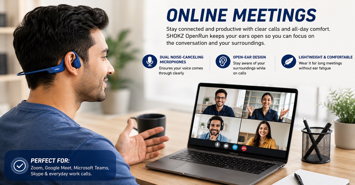 SHOKZ OpenRun Onlinemeetings