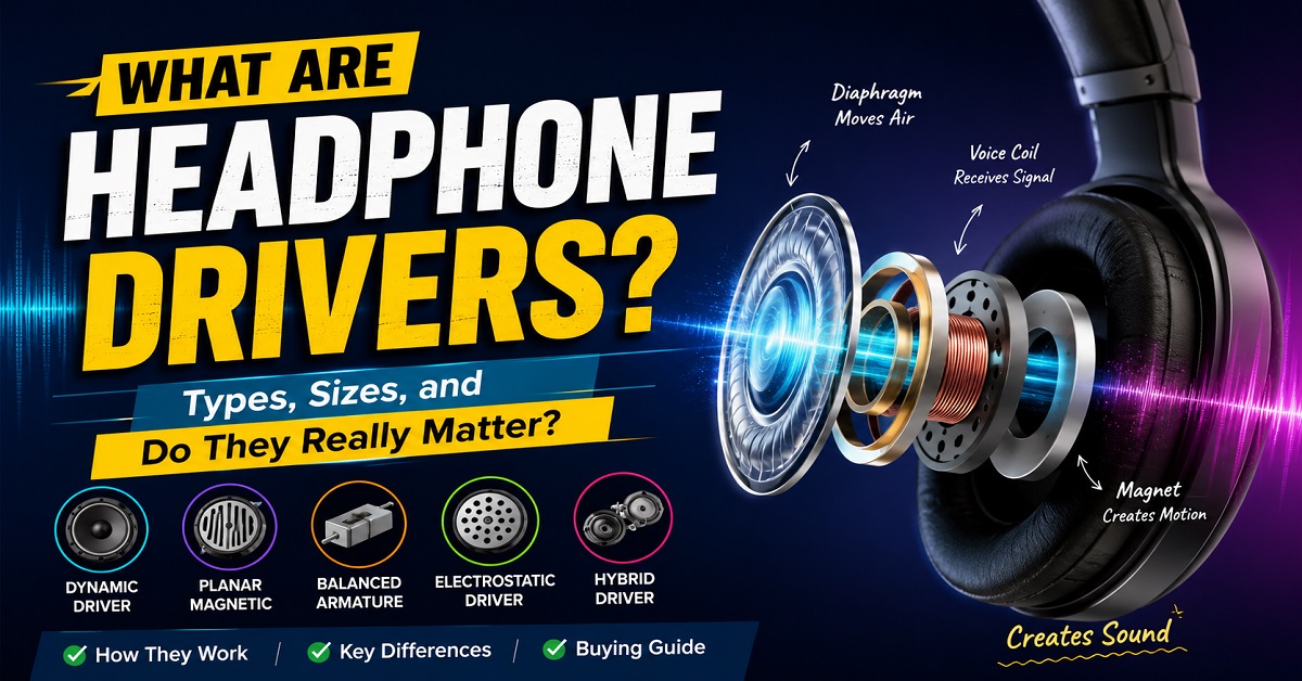 headphone drivers