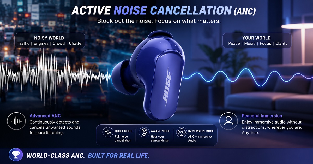 Bose QuietComfort Ultra Earbuds ANC