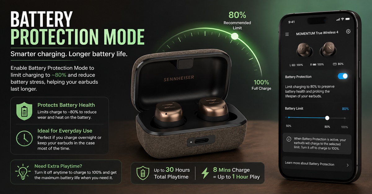 Sennheiser Momentum 4 BatteryProtection