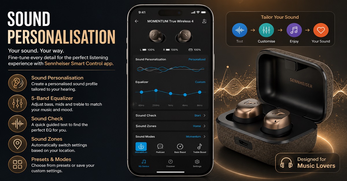 Sennheiser Momentum 4 SoundPersonalization
