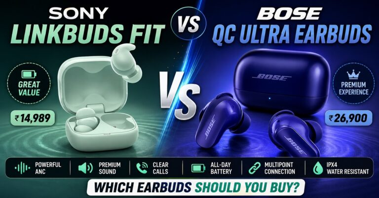 Sony LinkBuds Fit vs Bose QC Ultra Earbuds