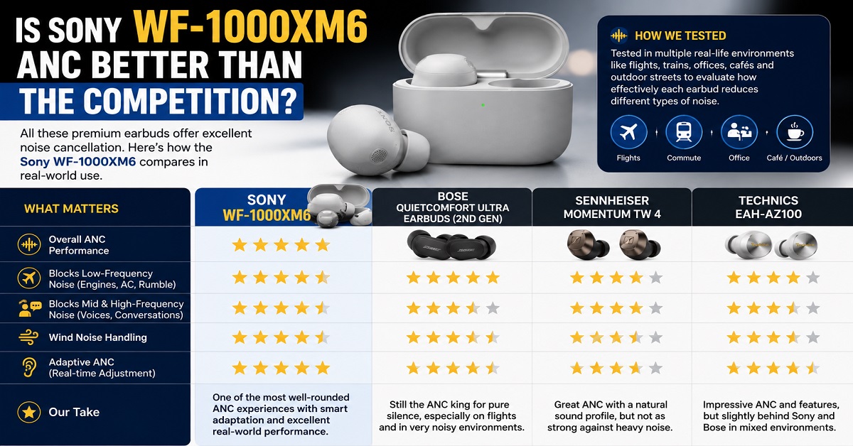 Sony WF-1000XM6 Competition Sony WF-1000XM6 Competition