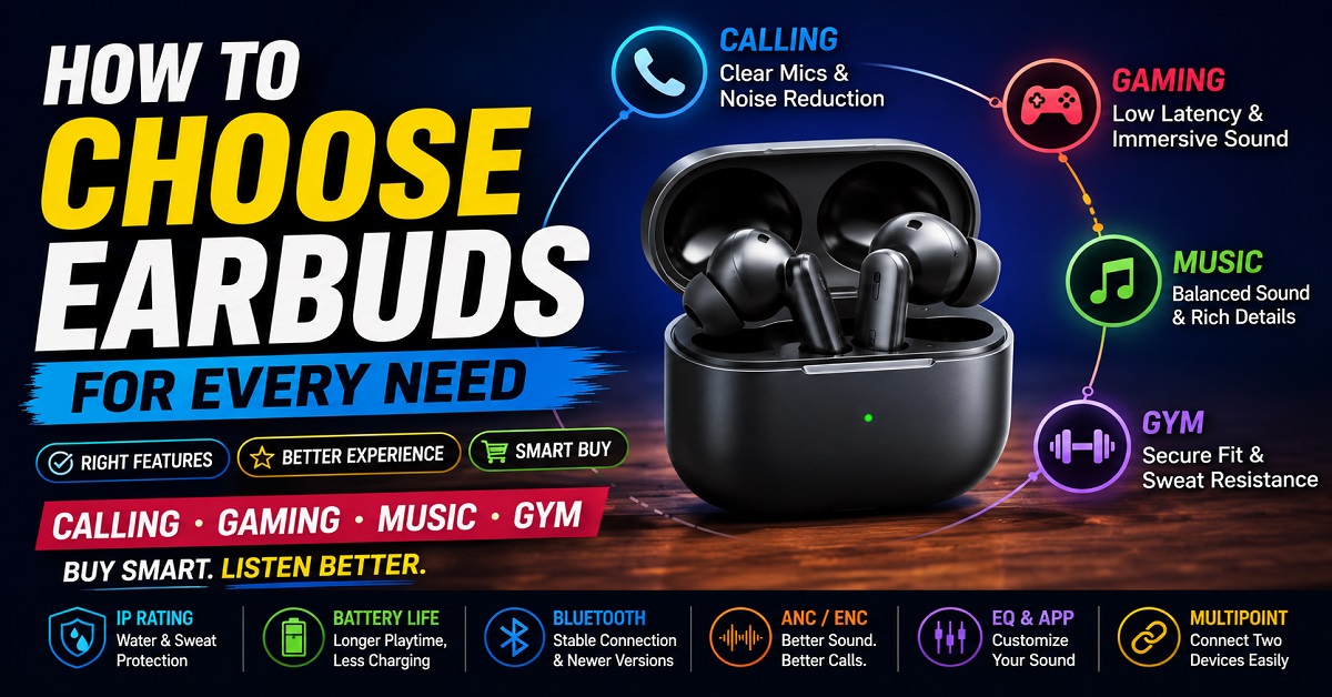 how to choose earbuds