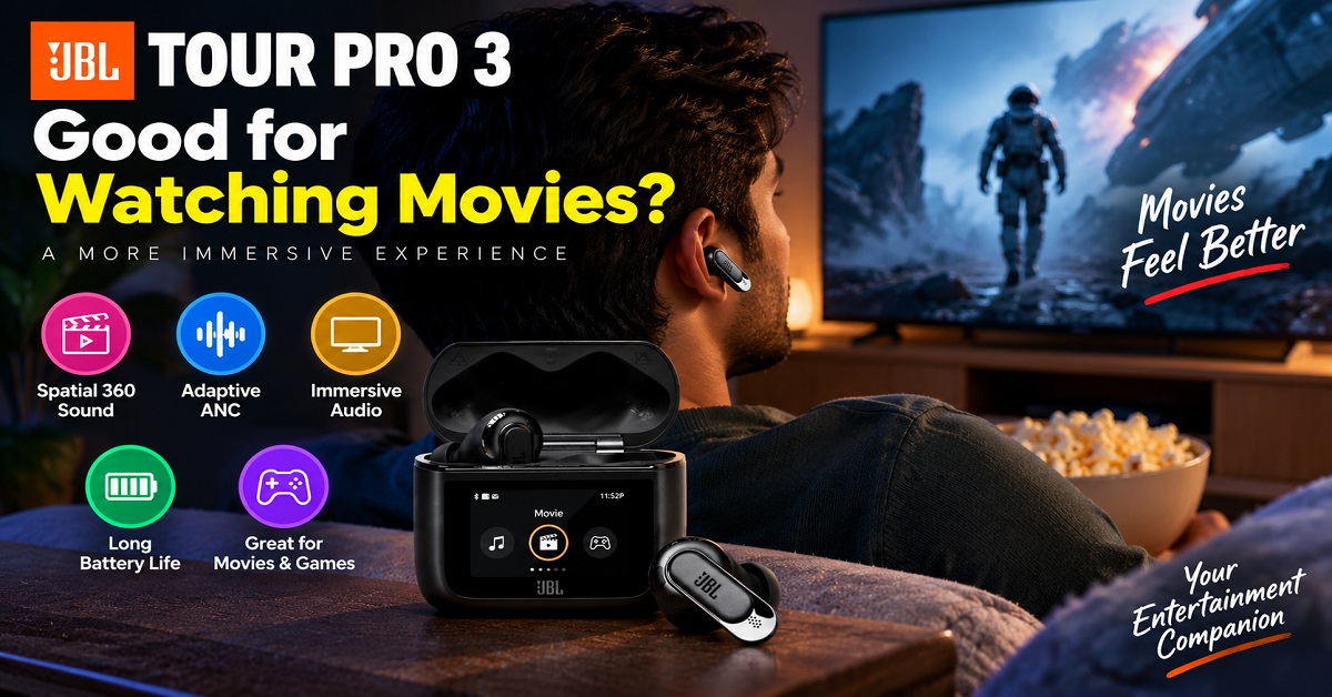 JBL Tour Pro 3 Movies
