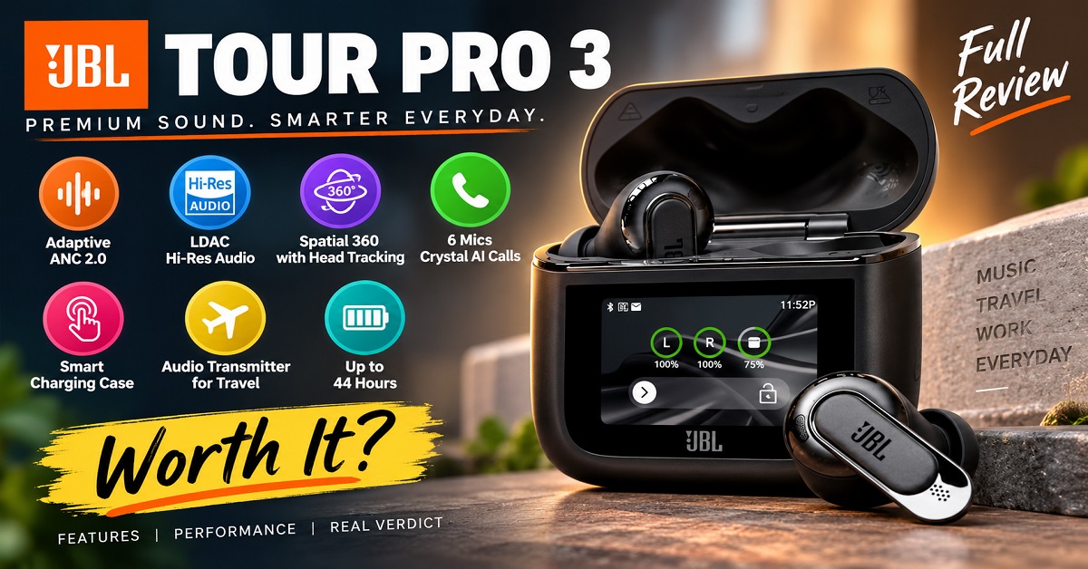 JBL Tour Pro 3 Review
